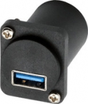 Exsys EX-49155 - D-Type module USB 3.2 Gen 1 Typ-A Socket type-B - Adapter