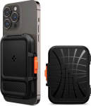 MagSafe kaarditasku Lock Fit (MagFit), magnetkinnitusega, must, Spigen