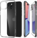Spigen Air Skin Hybrid, crystal clear - iPhone 15 Plus