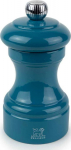 Peugeot Bistro salt mill 10 cm pacific blue lacquered wood