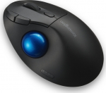 Ken Kensington Pro Fit Ergo TB450 EQ - Trackball - ergonomic - optical - 7 Tasten - wirelessly - 2.4 GHz, Bluetooth - Wireless receiver (USB)