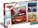 Clementoni Puzzle 3x48el SuperColor square Cars Cars 25305