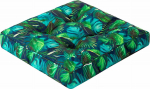 Hobbygarden KLARA PILLOW 3D BLUE LEAVES