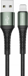 Kabel USB Jellico JELLICO kabel B12 Lightning 3.1A 2M Czarny