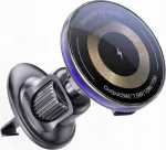 yesido Magnet. Car Holder C308 do Grids, Wireless 15W, MagSafe, CZARNY