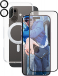 PanzerGlass CARE&trade; by &reg; 3-in-1 Ceramic Set iPhone 16 Plus, Cover, Apple, Apple - iPhone 16 Plus, Transparent