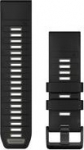 Garmin Ersatzarmband QuickFit Silicone Black/Kieselgrau