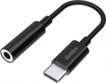 Genius Computer Technology Adapter USB Genius USB/Audio USB C (M) - Jack (3.5mm) F, stereo, czarna, Genius ACC-C100