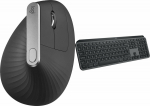Log Logitech mouse MX Vertical Ergonomic (910-005448) + MX Keys S Wireless Graphite US (920-011587)