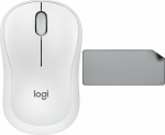 Log Logitech mouse M240 Silent White (910-007120) + Studio Series - MID GREY (956-000052)