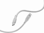 cellularline Kabel USB Cellular Line Lightning - USB-C 1.2 m Szary (USBDATASOFTC2LMFID)