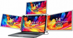 Extralink Portable Laptop Monitors Smart Life S680 14 cali, 3 monitory IPS, 1080p Full HD