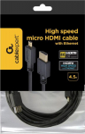 CABLE HDMI-MICRO HDMI 4.5M/V.2.0 BLK CC-HDMID-15 GEMBIRD