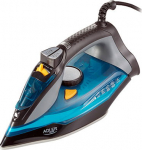 Adler | Iron | AD 5032 | Steam Iron | 3000 W | Water tank capacity 350 ml | Continuous steam 45 g/min | Steam boost performance 80 g/min | Blue/Grey