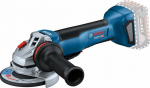 BOS Szlifierka Bosch cordless angle grinder GWS 18V-10 P Professional solo, 125mm (blue/black, without battery and charger)