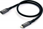 Equip Kabel USB-C3.2->C Gen2 Expandability. St/Bu 0.50m schwarz