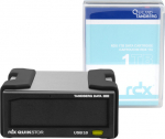 Overland-Tandberg O-T RDX Drive kit with 1TB Cassette - extern - schwarz - USB3+ - Storage drive - RDX-Cartridge - USB 3.2 Gen 1 (3.1 Gen 1) - HDD - Schwarz - UL 60950 - CSA C22.2 No. 60950 - IEC 60950/ EN60950 FCC 47CFR - part 15 - class B - CISPR22 ...