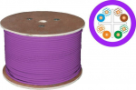 Alantec Kabel U/UTP kat.6 LSOH 4x2x23AWG B2ca 500m (PURPLE coating) 25 lat Warranty, quality testing of the INTERTEK laboratory (USA) ALANTEC - ALANTEC