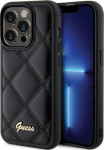 Guess Quilted Metal Logo Case for Apple iPhone 15 Pro Max