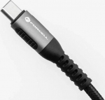 Kabel USB-C do USB-C Forcell 240W 5A PD QC 4.0 Nylon 2m Laptop Turbo
