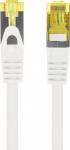 Lanberg Patchcord kat.6a s/ftp lszh cu 0.5m white fluke passed