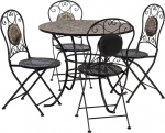 Garden furniture set MOSAIC table and 4 chairs