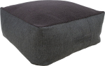 Stool LAMB BAG 80x80xH30cm, dark grey