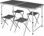 NILS eXtreme NC1633 TABLE I DARK GREY CHAIR SET NILS CAMP