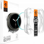 Spigen GLAS.TR EZ FIT 2-Pack - tempered glass do Samsung Galaxy Watch 8 44 mm (2 szt)