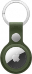 Apple - Case for airtag - stainless steel, micro twill - moss green - for AirTag