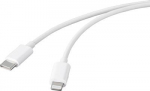 Renkforce USB-Kabel USB 2.0 USB-C Apple Lightning Connector White - Kabel