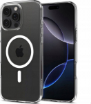 Spigen Liquid Crystal Mag Magsafe iPhone 17 Pro Max clear/white