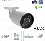 Ajax Camera HL - tuba BulletCam (5 Mp/2.8 mm) (8EU) - white