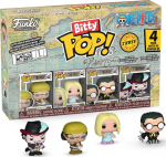 Funko Bitty Pop! 4-Pack: One Piece - Usopp, Kaya, Kuro, Bitty Pop! Chase Vinyl Figures