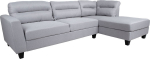 Corner sofa HELSINKI RC, light grey