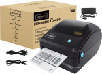 Mini Thermal Printer for Self-Adhesive Courier Labels 100x150 Wired Zenwire TD-401 USB
