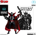 McFarlane Toys McFarlane Spawn figure with Comic 7in