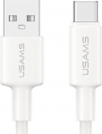 Kabel USB Usams U90 USB-A/USB-C 1m 3A white