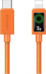 Kabel USAMS SJ774 PD 30W USB-C/Lightning 1.2m orange