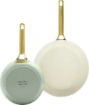 GreenPan Padova Reserve 2 pcs Frypan Set 20+26cm Mint Green