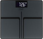 Bathroom scale ADLER AD 8194s STRIPES rechargeable USB-C Black