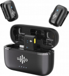 Microphone Luucco MiniPods K2 USB-C czarny 2 szt. + etui (SB11229)