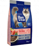 OPTIVITAL Sterile With fresh salmon - dry cat food - 1.4kg