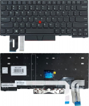 Keyboard LENOVO Thinkpad P14s, with backlight and trackpoint, US