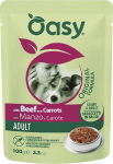 OASY Strips in Gravy Adult with Beef and carrots - wet dog food - 100g