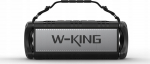 Głośnik bezprzewodowy Bluetooth W-KING D8 czarno - srebrny