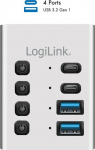 Logilink Hub 4xUSB3.2 Gen1 z switch on/off