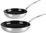GreenPan Premiere Frying Pan Set 2-piece,20+28cm Stainless Steel