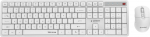 KEYBOARD +MOUSE WRL ENG/WHITE KBS-WMS-01-W GEMBIRD