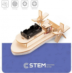 Extra Digital Wooden Assembly Kit Paddle Steamer, STEM Educational Toy